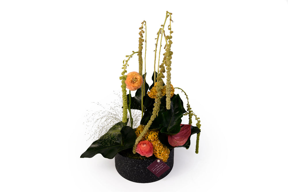 Amaranthus vase flowers