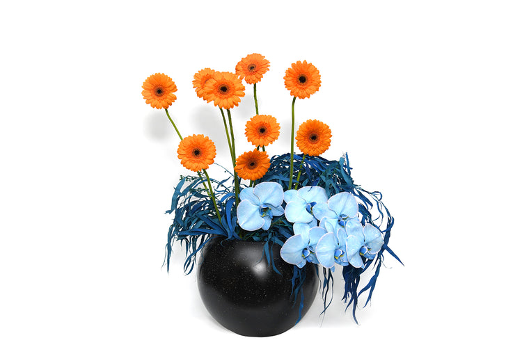 Eucalyptus flowers in vase - flowers uae - The Botanical Lounge