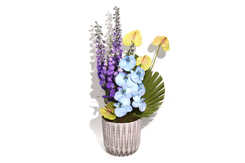 Flowers in vase arrangements