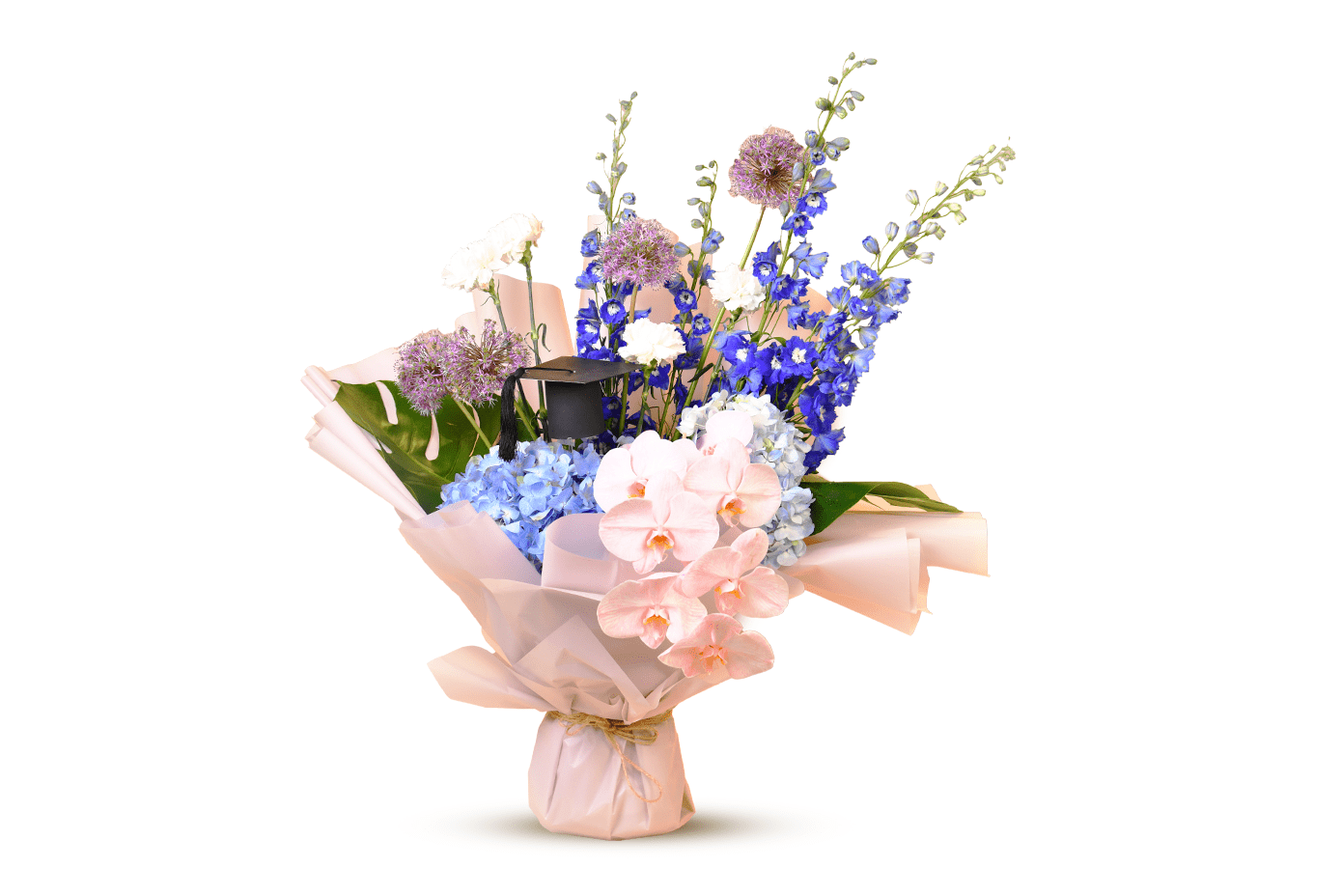 Blue Radiance Bouquet | Flowers Delivery UAE | The Botanical Lounge