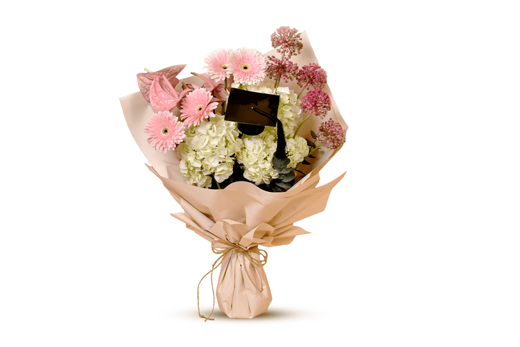 Chic Celebration Bouquet - Flowers Delivery UAE - The Botanical Lounge