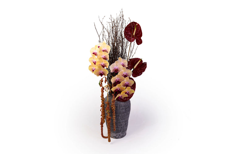 Exotic Vase Flower Arrangement