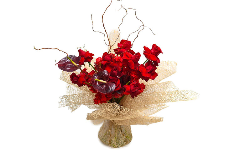 Valentine red bouquet