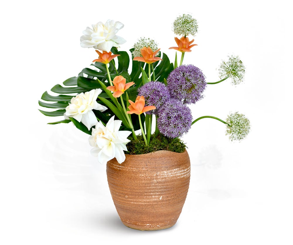 Sunset Garden Floral Arrangement - Flowers Delivery UAE - The Botanical Lounge