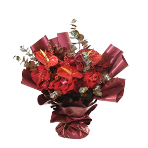 Tropic red | Valentines day Flowers | The Botanical Lounge